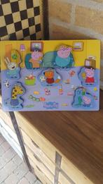 Peppa pig houten puzzel, Enfants & Bébés, Comme neuf, Enlèvement ou Envoi