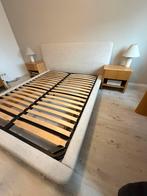 Lit AM.PM La Redoute – Modèle Slice, Maison & Meubles, Tissu, Beige, Comme neuf, Enlèvement