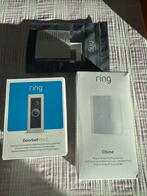 Ring Video Doorbell Pro 2 Hardwired + Ring Chime + Faceplate, Enlèvement, Neuf, Caméra extérieure