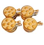 Poêlon à escargots en grès sur pied décor plante aromatique, Maison & Meubles, Comme neuf, Céramique, Enlèvement, Autres types