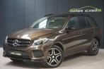 Mercedes-Benz GLE 250 d 4-Matic AMG pack-Navi-360c-Pano-Lede, Auto's, Mercedes-Benz, Automaat, Gebruikt, 4 cilinders, Bruin