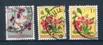 BEL. CONGO 309/310 gestempeld  1952 - Veelkleurige bloemen, Postzegels en Munten, Postzegels | Afrika, Ophalen of Verzenden, Gestempeld
