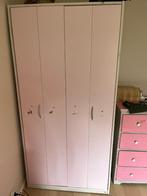 KLEERKASTEN  (STYLE LIFE TIME) Roze/witte, Ophalen, Gebruikt, 200 cm of meer, 50 tot 100 cm