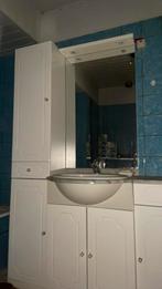 Te koop badkamer meubel plus opbergkast, Huis en Inrichting, Ophalen, Gebruikt, 100 tot 150 cm, 100 tot 150 cm