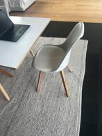 6 kuipstoelen wit (gratis), Huis en Inrichting, Stoelen, Ophalen, Gebruikt, Wit, Vijf, Zes of meer stoelen