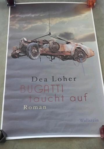 Affiche Bugatti, Enlèvement ou Envoi, Comme neuf