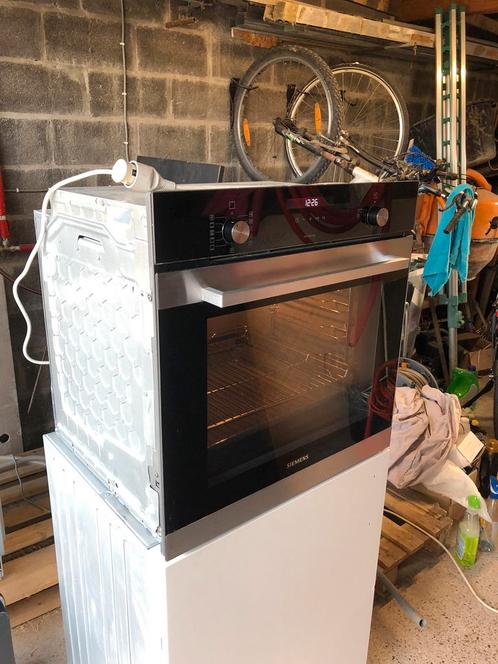 Siemens inbouw oven 60cm met zelfreinigende functie, Elektronische apparatuur, Ovens, Gebruikt, Inbouw, Oven met grill, 45 tot 60 cm
