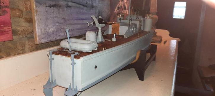 Zeer mooi model van een RC patrouilleboot oorlogsschip, Hobby en Vrije tijd, Modelbouw | Boten en Schepen, Zo goed als nieuw, Ophalen of Verzenden