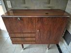 Zeer mooie barkast jaren 1967, Ophalen, Gebruikt, 100 tot 150 cm, Vintage