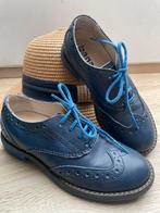 Prachtige , blauw lederen schoentjes maat 28. Bana & Co., Kinderen en Baby's, Kinderkleding | Schoenen en Sokken, Schoenen, Jongen