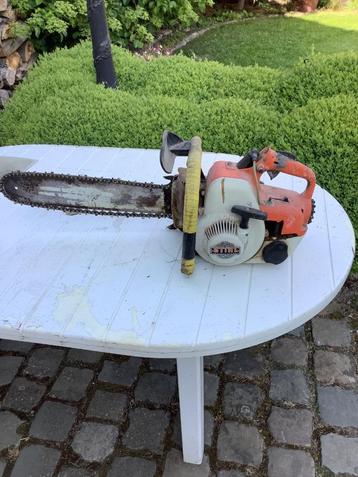 Tronçonneuse ancienne année 70, Enlèvement, Utilisé, Autres types, Stihl