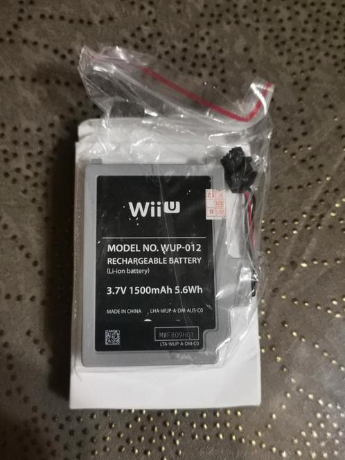 Wii U, manette de jeu Wiiu, batterie Nintendo d'origine, bat, Consoles de jeu & Jeux vidéo, Consoles de jeu | Nintendo Wii U, Neuf