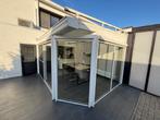 Veranda en bijhorende elektrische zonnescreens, Tuin en Terras, Overkappingen, Ophalen, Gebruikt, Veranda