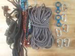 Klimtouw klimgordel klimharnas musketon, Sport en Fitness, Klimsport, Ophalen