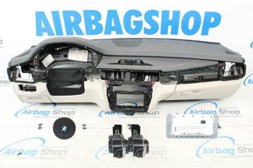 Airbag set Dashboard M grijs/wit HUD wit stiksels BMW X6 F16