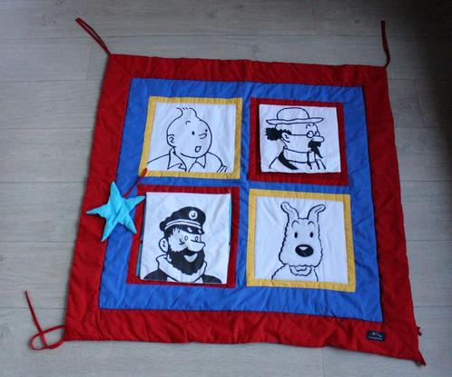 Kuifje baby deken Hergé Tintin tapis de sol pour parc bébé, Collections, Personnages de BD, Utilisé, Tintin, Envoi