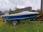 Boot te koop met aanhangwagen, Watersport en Boten, Speedboten, Ophalen, Zo goed als nieuw