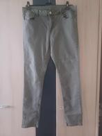 Broek (maat 46), Kleding | Dames, Ophalen of Verzenden, Zo goed als nieuw, Lang, Groen