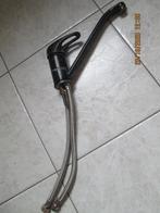 Robinet mitigeur noir de cuisine, Ophalen of Verzenden, Gebruikt, Chroom, Kraan