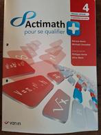 Actimath pour se qualifier + 4 (2 p/s) livre-cahier - Offici, Livres, Enlèvement ou Envoi, Comme neuf, Néerlandais