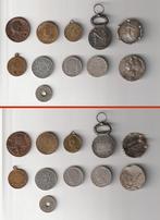 Oude munten, medaille, pendant, token, penning, Ophalen of Verzenden