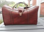 vintage draag / bagage / reis tas, Moins de 35 cm, Brun, Enlèvement, Utilisé