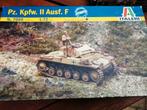 Italeri Pz. Kpfw. II Ausf. F  1/72, Hobby en Vrije tijd, Italeri, Ophalen of Verzenden, Zo goed als nieuw, Tank