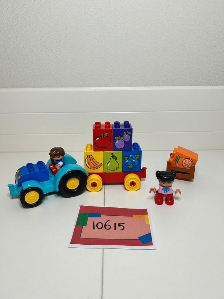 LEGO Duplo Mijn eerste tractor - Set 10615 - Compleet, Enfants & Bébés, Jouets | Duplo & Lego, Comme neuf, Duplo, Ensemble complet