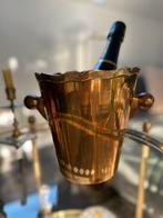 Messing champagnekoeler – vintage baraccessoire, Moins de 50 cm, Enlèvement ou Envoi, Moins de 5 bouteilles, Utilisé
