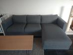 Ikea zetel driezit 250 x 94 met bergruimte + tapijt, Gebruikt, Ophalen