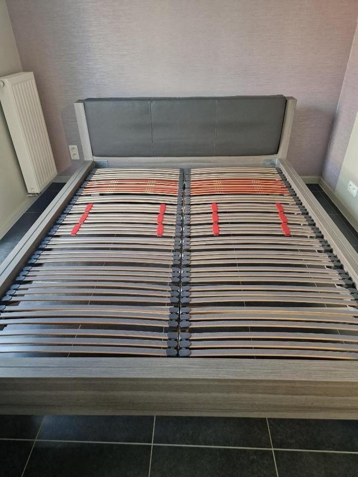 lattenbodem lattoflex + bed 160x200 cm, Huis en Inrichting, Slaapkamer | Matrassen en Bedbodems, Zo goed als nieuw, Bedbodem, 160 cm