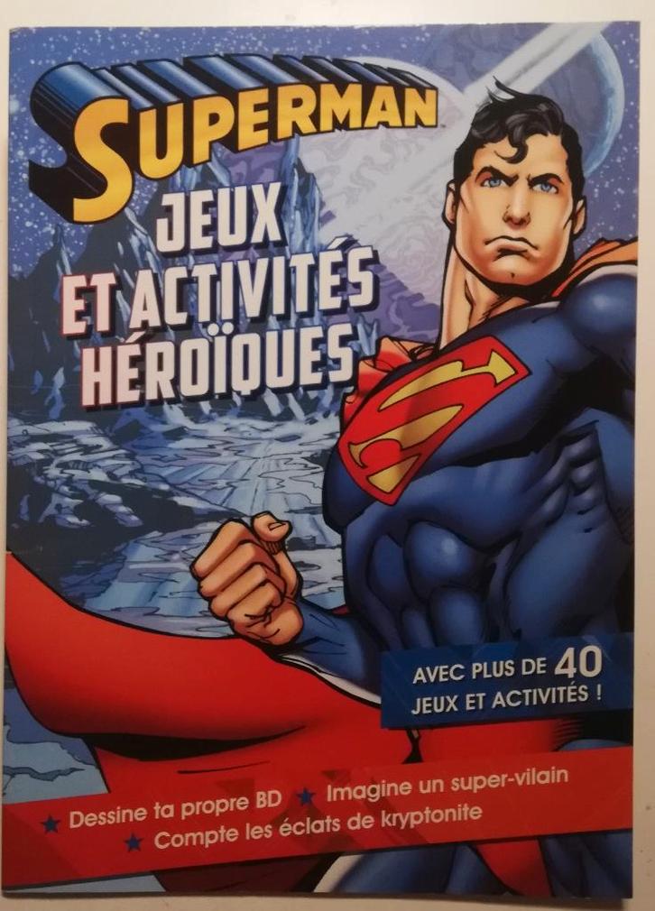 BXL Livre d'exercices SUPERMAN, neuf !, Livres, Livres pour enfants | 4 ans et plus, Neuf, Enlèvement ou Envoi