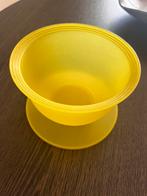 Tupperware kom met deksel, Ophalen of Verzenden, Zo goed als nieuw, Geel
