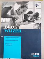 Blok wijzer - psychologische testen, Ophalen of Verzenden, Gelezen