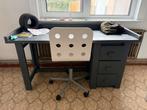 Leuk bureau met stoel 150 x 58 x 79,5 cm izgst, Enlèvement, Comme neuf, Bureau
