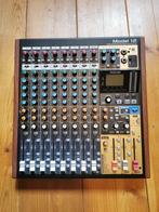 Mengpaneel Tascam Model 12, Ophalen, Zo goed als nieuw, 10 tot 20 kanalen, Microfooningang