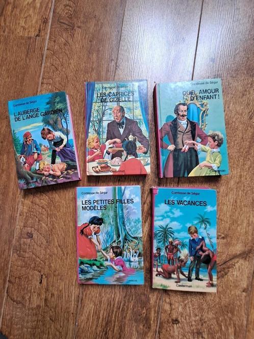 Lot de 5 romans de la Comtesse de Ségur, Boeken, Romans, Gelezen, België, Ophalen of Verzenden
