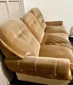 canapé/sofa complet avec 2 feuteuils, bon etat, Maison & Meubles, Enlèvement, Comme neuf, Bois