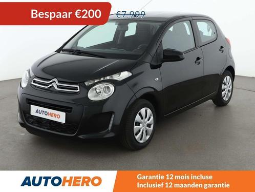 Citroën C1 1.0 VTi Feel (bj 2017), Auto's, Citroën, Te koop, C1, ABS, Airbags, Airconditioning, Bluetooth, Boordcomputer, Centrale vergrendeling