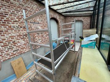 Aluminium vouwsteiger met carbon platform tot 3m disponible aux enchères