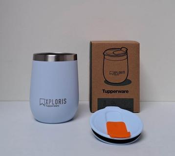 Tupperware™ « Gobelet Iso Go Xploris » 230 ml - bleu clair, Envoi, Neuf, Bleu, Récipient ou Bol