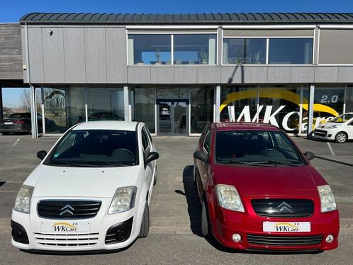 2 stuks op stock van de Citroen C2 in benzine, Auto's, Citroën, Bedrijf, Te koop, C2, ABS, Airbags, Airconditioning, Boordcomputer