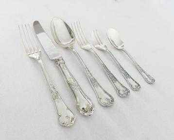 Wiskemann - Verzilverde bestekset - Louis XV - 36-delig beschikbaar voor biedingen