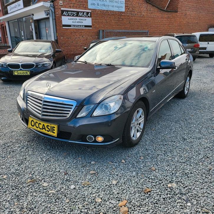Mercedes E 220 CDI - Automaat - 189.709km - €8.250, Auto's, Mercedes-Benz, Bedrijf, Te koop, E-Klasse, ABS, Airbags, Airconditioning