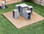Steigerhout setje, Ophalen, Gebruikt, Hout
