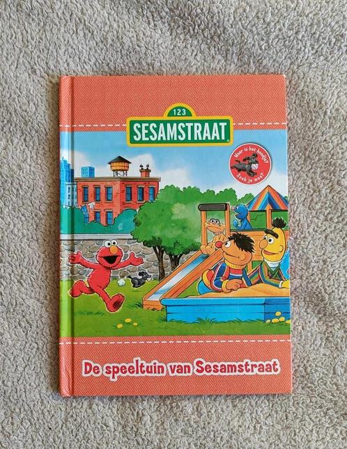 Boek - Sesamstraat - De speeltuin van Sesamstraat - €1,50, Livres, Livres pour enfants | Jeunesse | Moins de 10 ans, Utilisé, Fiction général