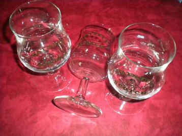 Bierglazen 4st. (van elk 3) beschikbaar voor biedingen