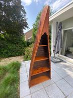 Unieke houten bootkast – 215cm hoog, karaktervol & sfeervol, Ophalen