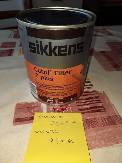 peinture, verni et produit détanchéité., Doe-het-zelf en Bouw, Verf, Beits en Lak, Nieuw, Verf, Minder dan 5 liter, Zwart, Ophalen