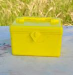 coffre tirelire en plastique jaune, Collections, Tirelires, Enlèvement ou Envoi, Utilisé, Synthétique, Autres thèmes
